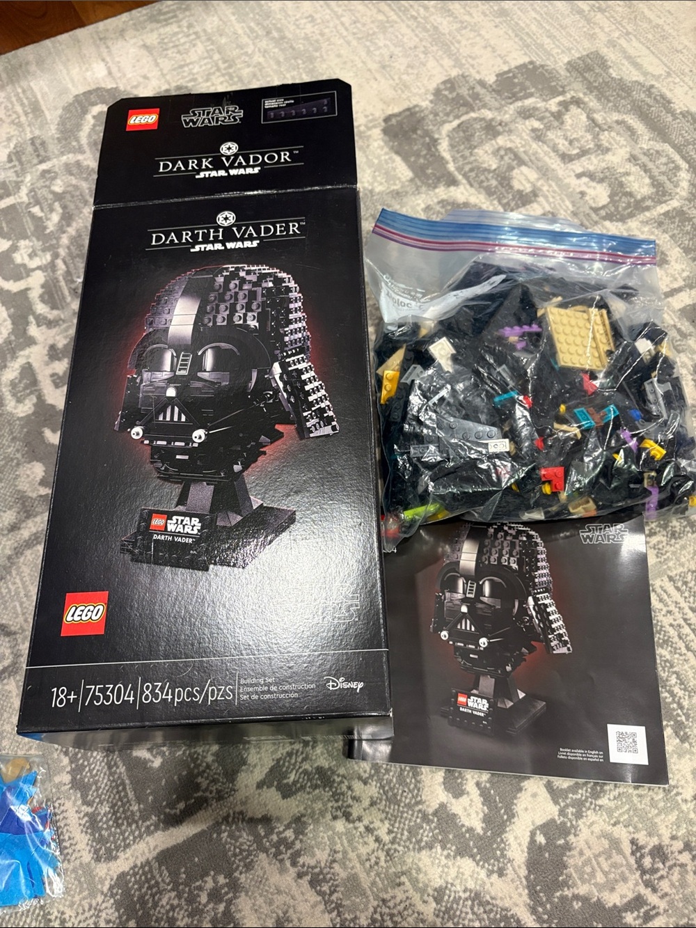 Lego Star Wars Darth Vader Helmet